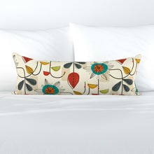 Load image into Gallery viewer, 1950s mid century modern(Extra long lumbar throw pillow cover)
