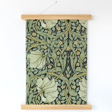 Load image into Gallery viewer, william morris pimpernel original on black (Wall Hanging)

