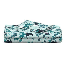 Load image into Gallery viewer, Tropical Panther mint and black (Sheet Set)
