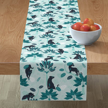 Load image into Gallery viewer, Tropical Panther Mint Black(Table Runner)
