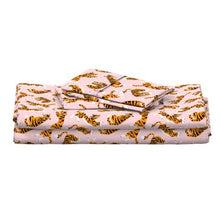 Load image into Gallery viewer, Tigers on the pink large scale (Sheet Set)
