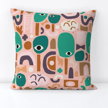 Load image into Gallery viewer, Playground(Square Throw Pillow Cover)
