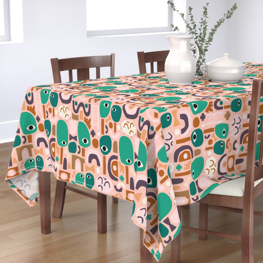 Playground(Rectangular Tablecloth）