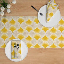Load image into Gallery viewer, Tropical geometry yellow(Table Runner)

