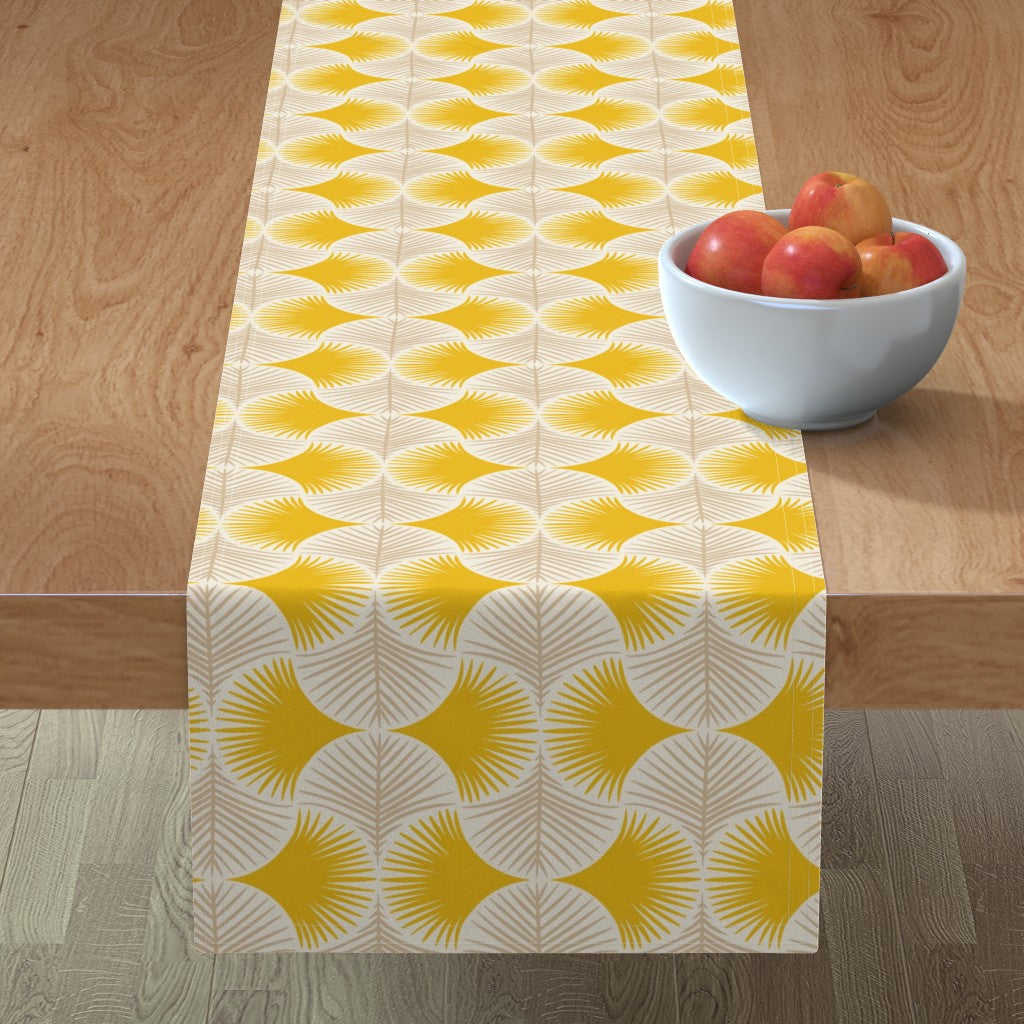Tropical geometry yellow(Table Runner)