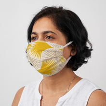 Load image into Gallery viewer, Tropical geometry yellow(Face Mask)
