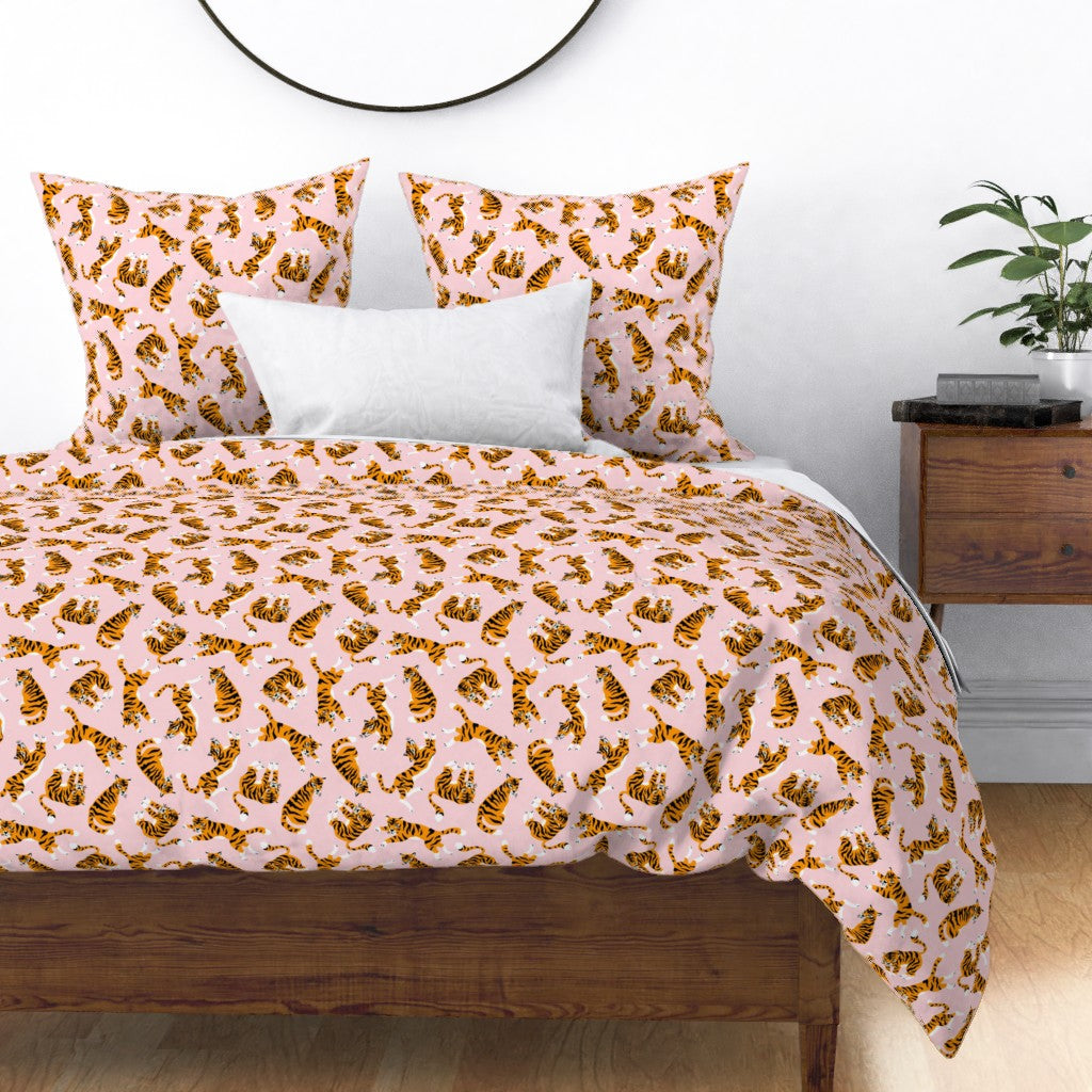 Tigers On Pink（Duvet Cover）